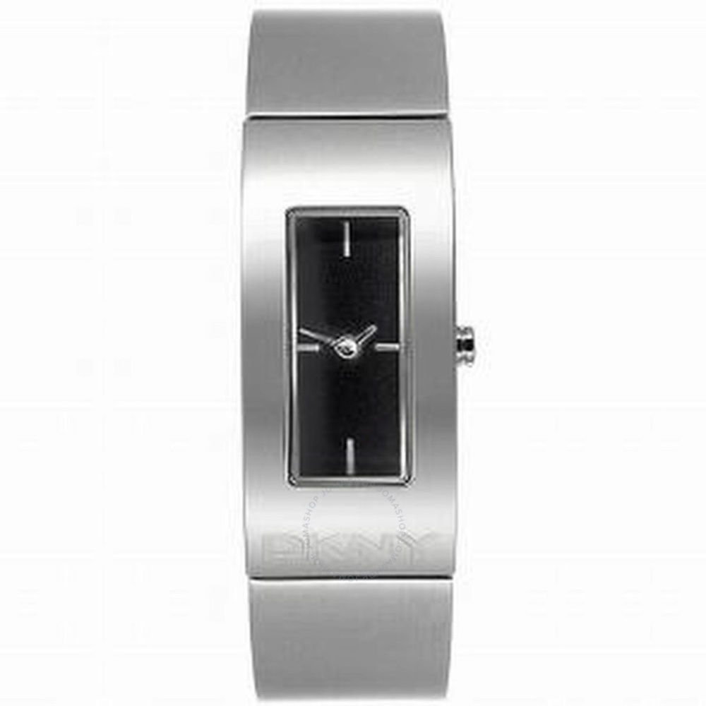 NWT DKNY QUARTZ BLACK DIAL NY-4624 WOMEN'S FULL WORKING MINT VINTAGE WATCH